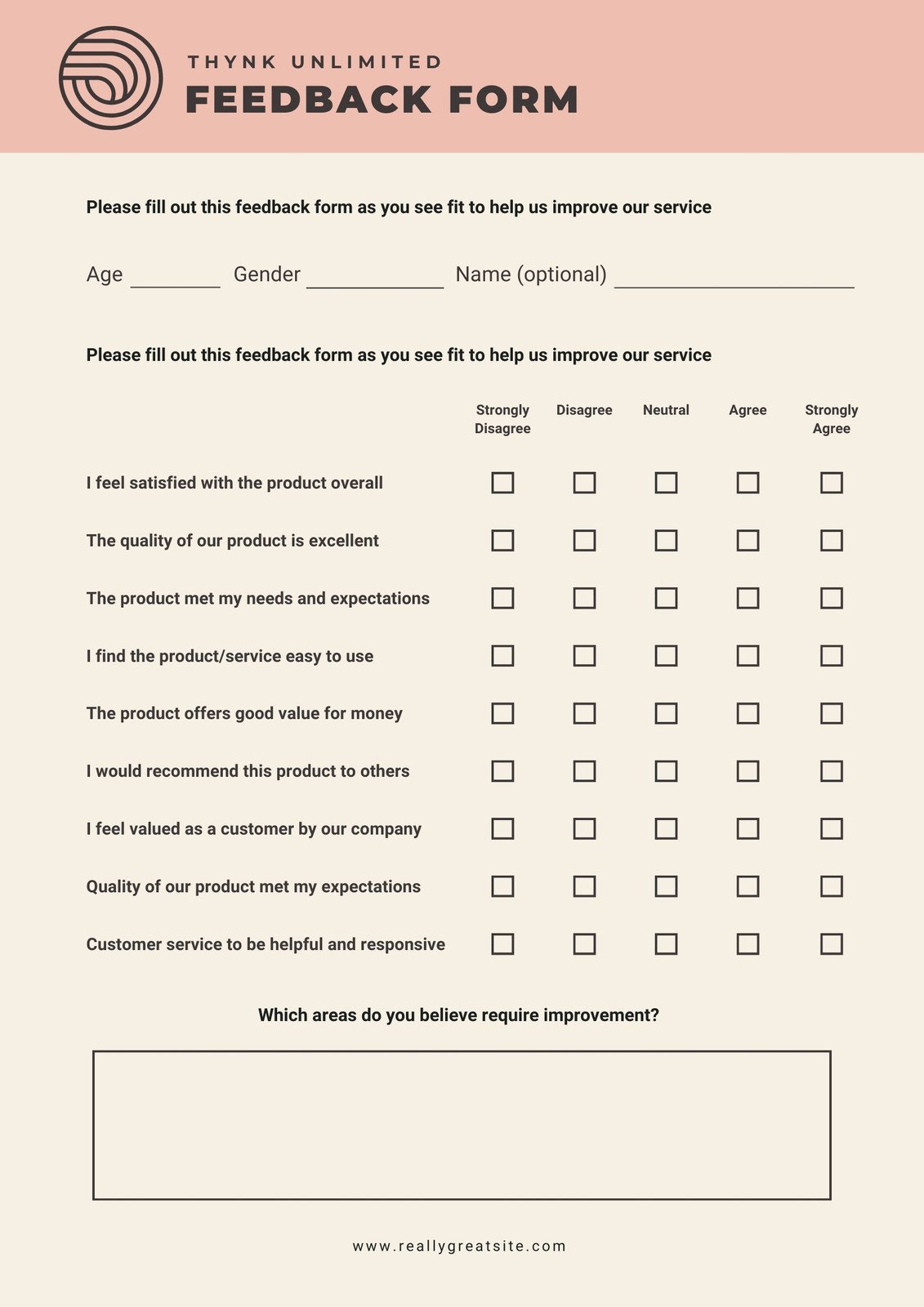 end-user-feedback-form-template