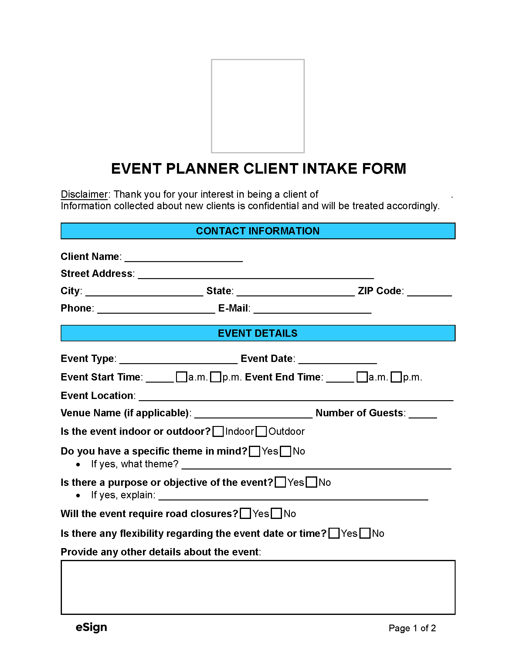 event-planner-consultation-form-template