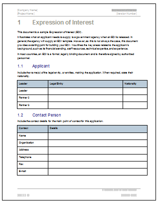 expression-of-interest-form-template