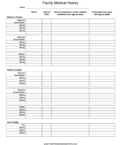 family-medical-history-form-template