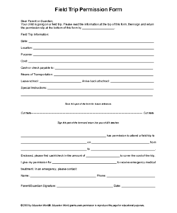field-trip-permission-slip-form-template