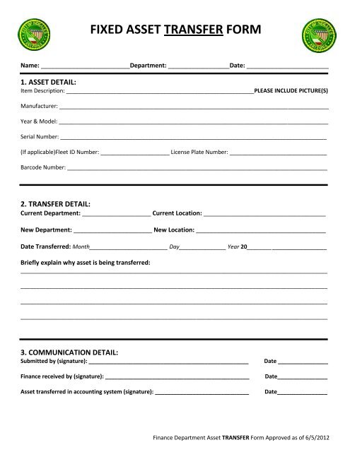 fixed-asset-transfer-form-template