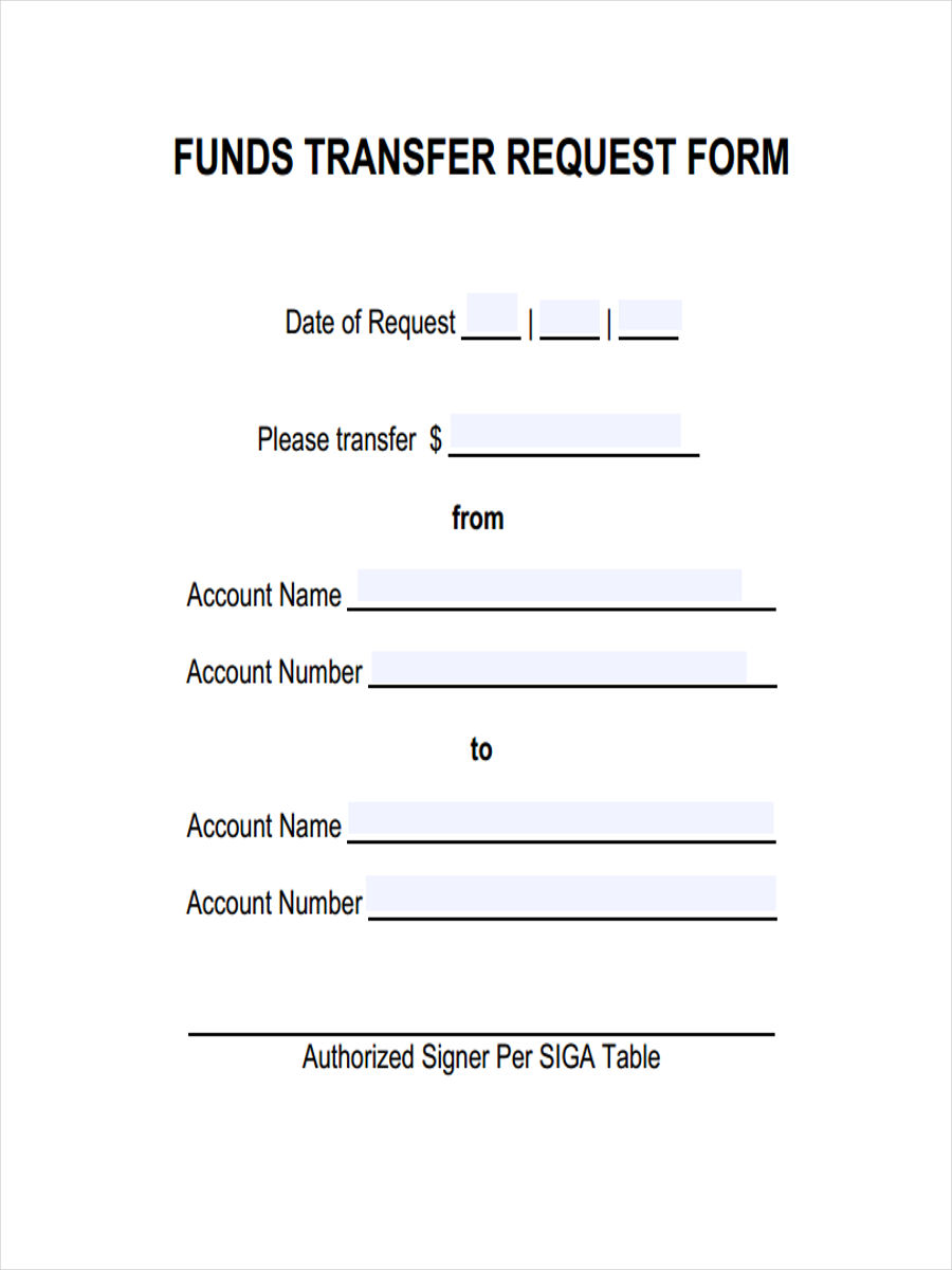 funds-transfer-request-form-template