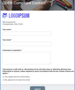 gdpr-contact-us-form-template