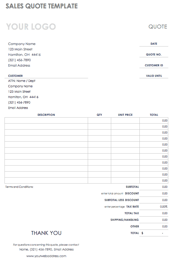 get-a-quote-form-template