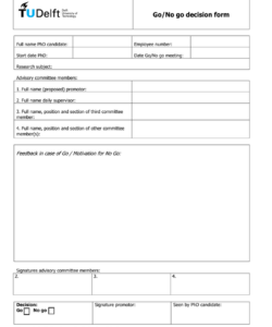 go-no-go-form-template