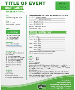 golf-event-registration-form-template