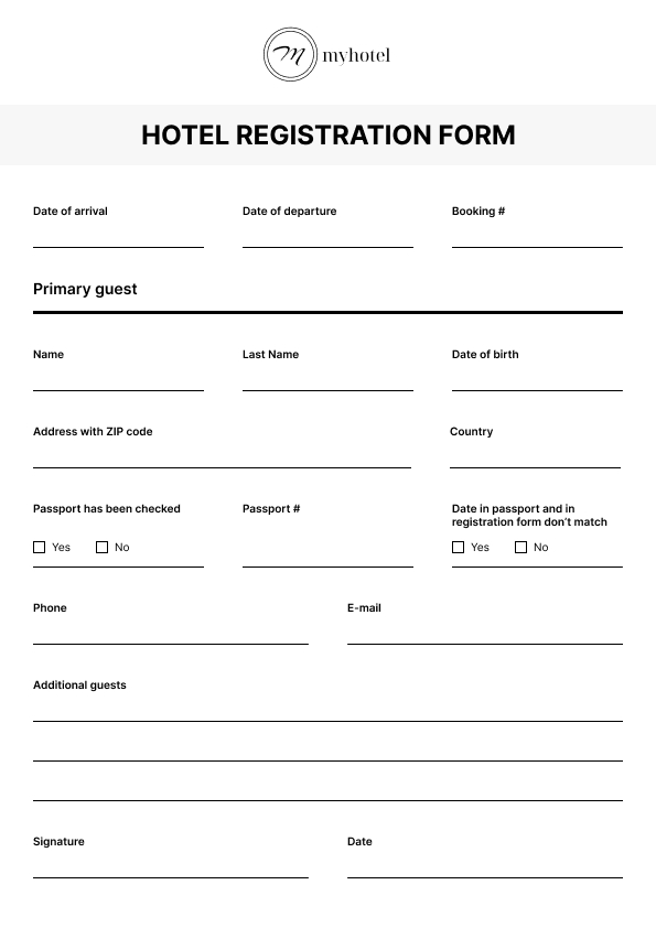 guest-house-registration-form-template