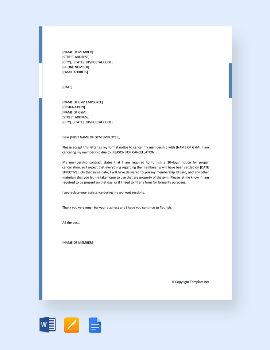 gym-membership-cancellation-form-template