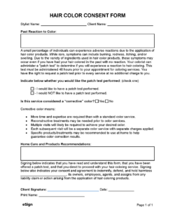 hair-color-consent-form-template