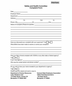 health-and-safety-complaint-form-template