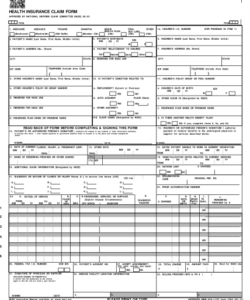 health-insurance-claim-form-template