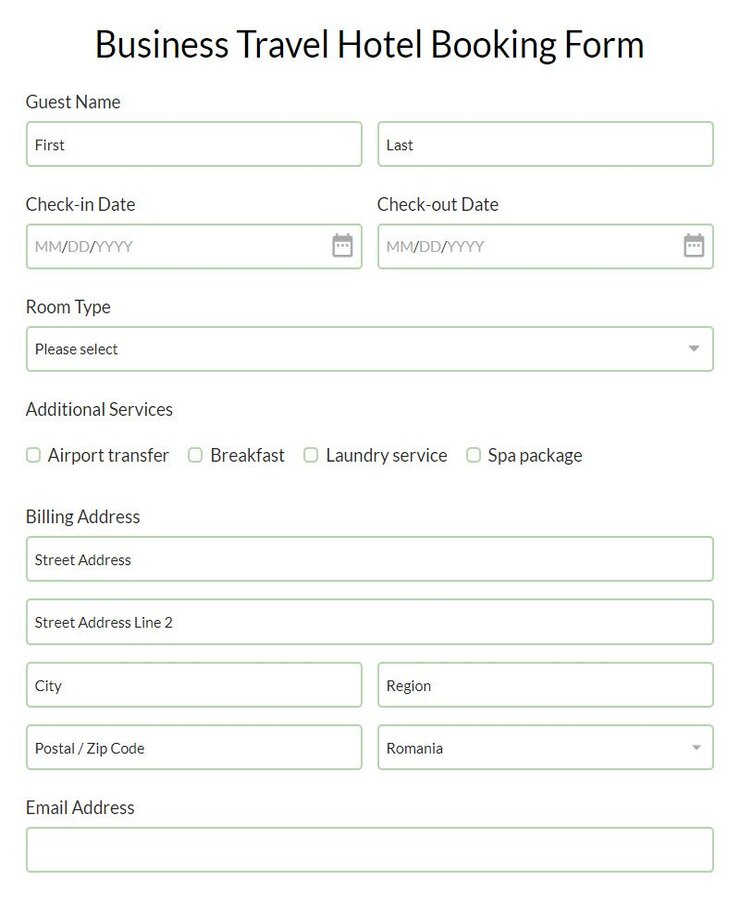 hotel-booking-request-form-template