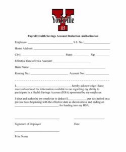 hsa-payroll-deduction-form-template