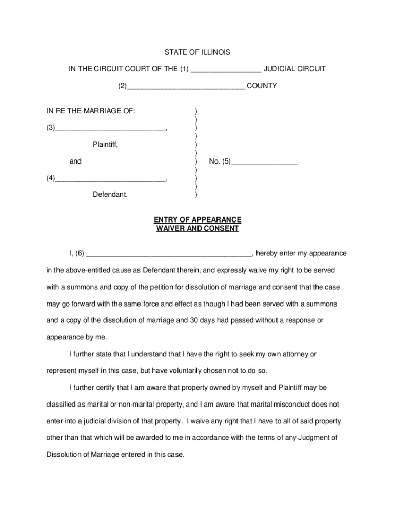 illinois-civil-attorney-appearance-form-template