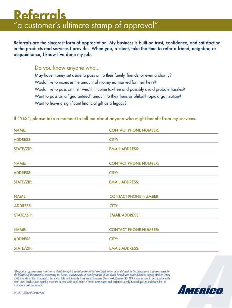 insurance-referral-request-form-template