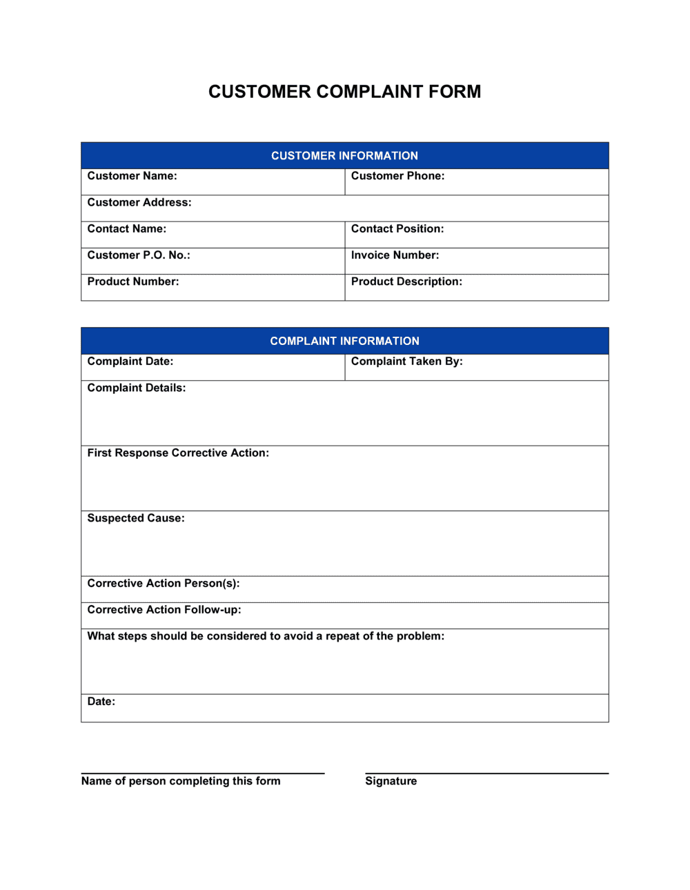 iso-customer-complaint-form-template