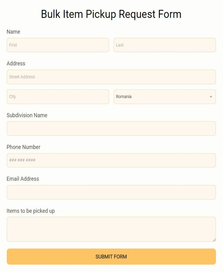 item-pick-up-form-template
