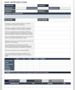 job-interview-interview-form-template