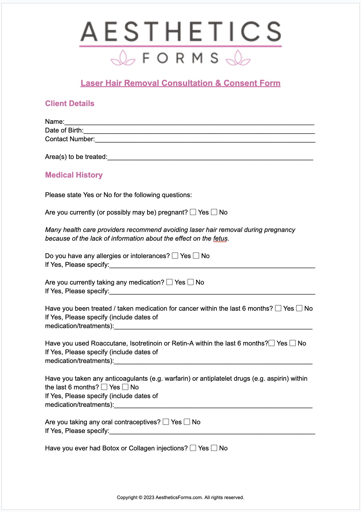 laser-hair-removal-consent-form-template