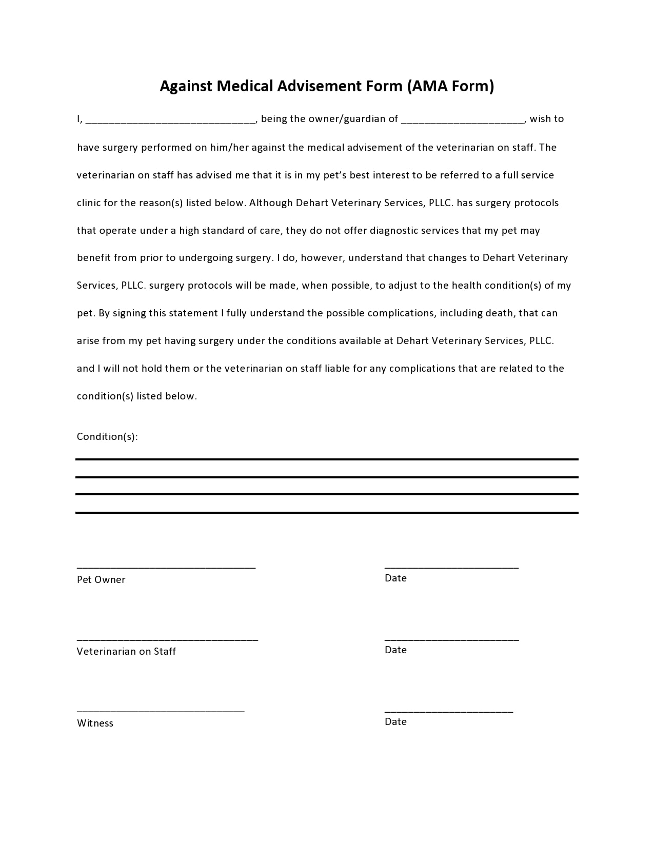 leave-hospital-without-being-discharged-form-template