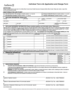 life-insurance-application-form-template