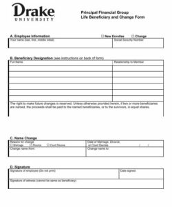 life-insurance-beneficiary-form-template