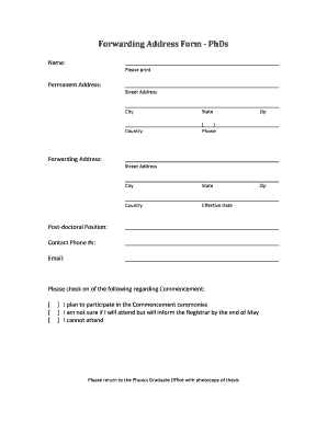 mail-forwarding-request-form-template