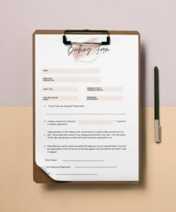 makeup-artist-booking-form-template