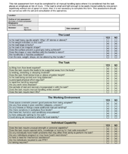 manual-handling-assessment-form-template