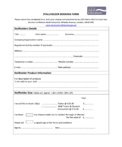 market-stall-application-form-template