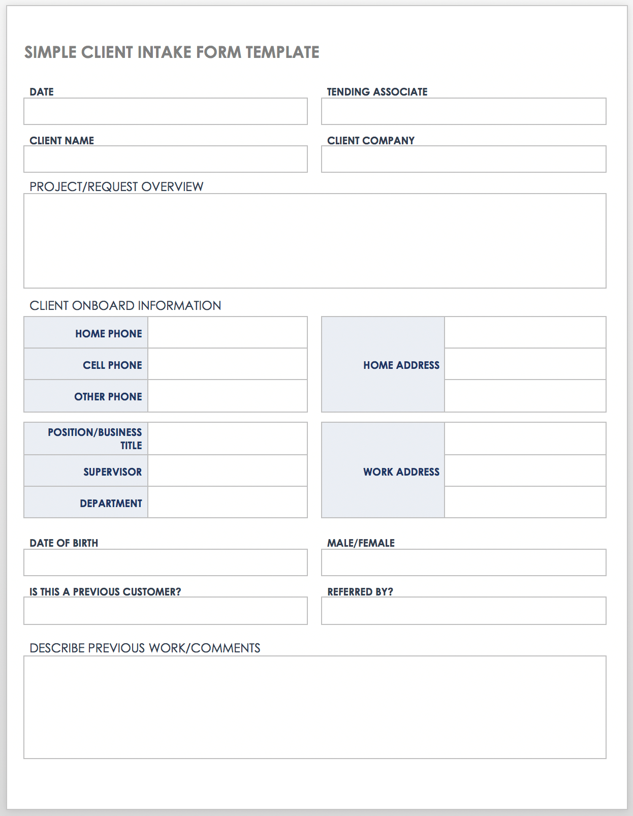 marketing-client-intake-form-template