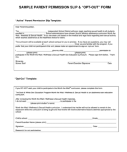 meal-time-opt-out-consent-form-template