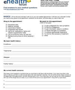 medical-doctor-visit-form-template