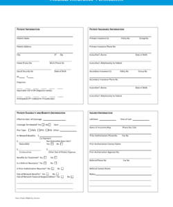 medical-insurance-verification-form-template