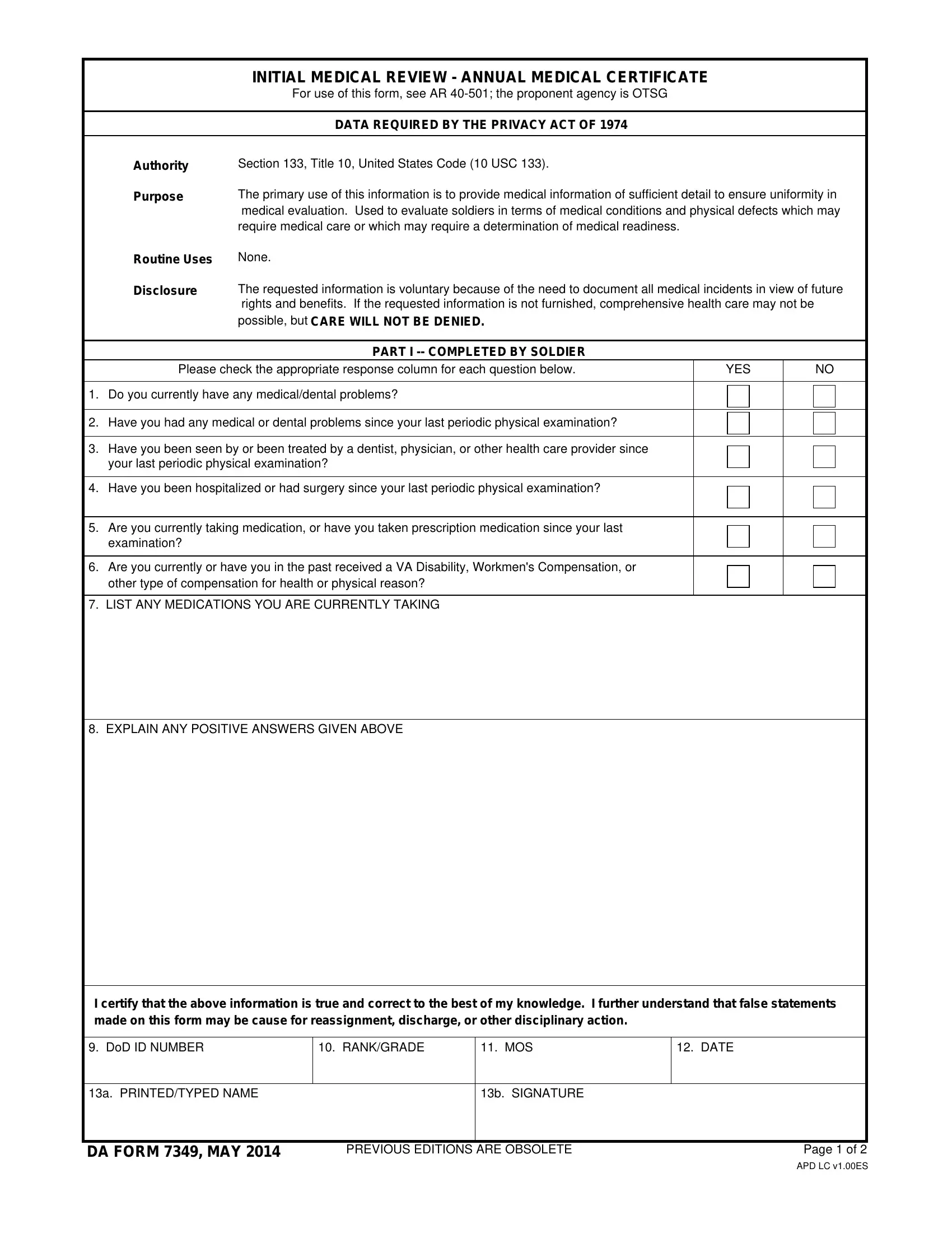 medical-military-health-history-form-template