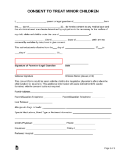 medical-parental-consent-form-template