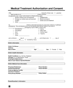 medical-permission-consent-form-template