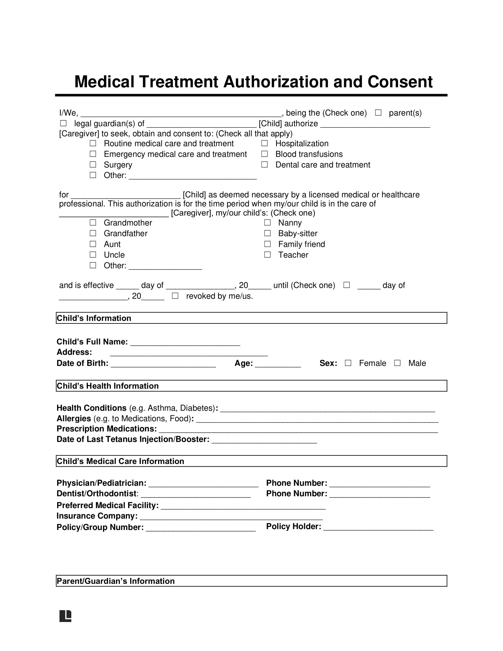 medical-permission-consent-form-template