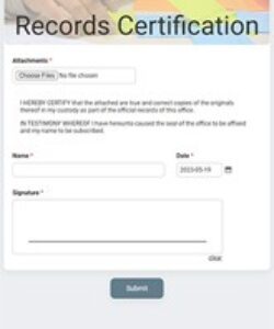 medical-records-certificate-form-template