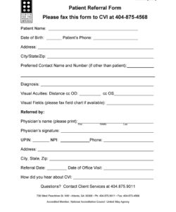 medical-referral-request-form-template