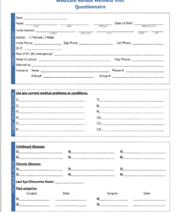 medicare-annual-wellness-form-template
