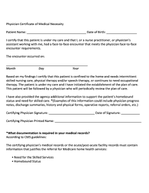 medicare-face-to-face-encounter-form-template