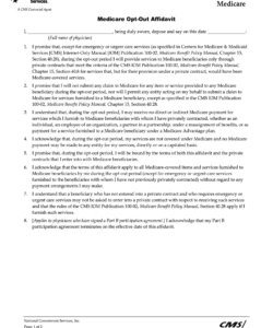 medicare-opt-out-form-template