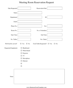 meeting-room-reservation-form-template