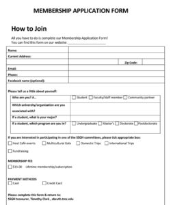 membership-card-application-form-template