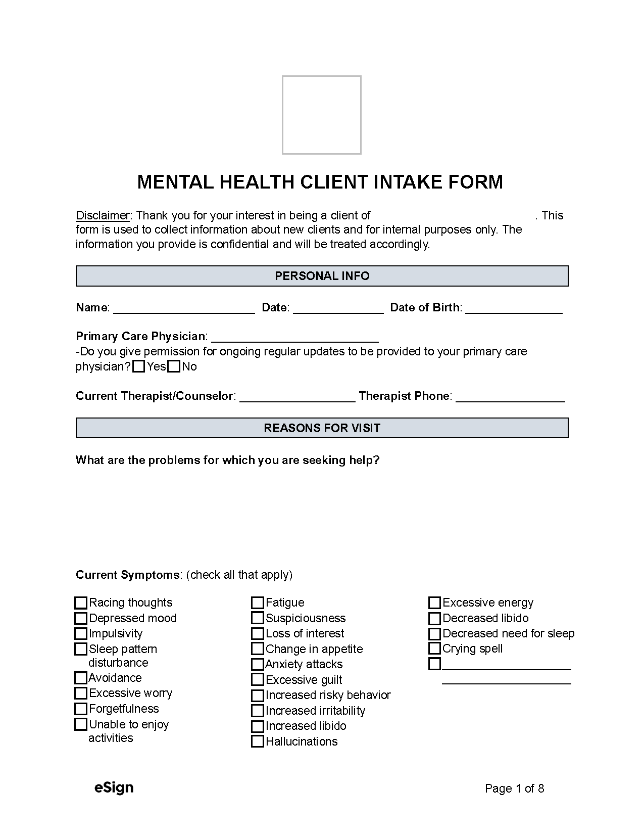 mental-health-counseling-intake-form-template