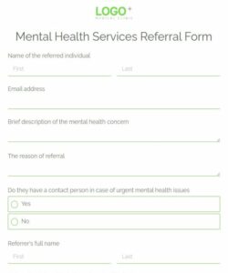 mental-health-referral-form-template