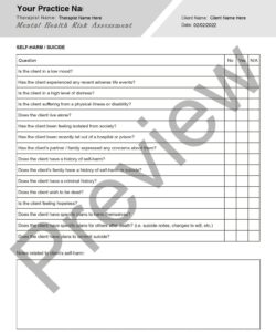 mental-health-risk-assessment-form-template
