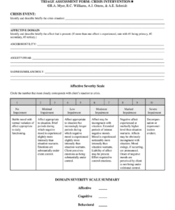 mental-health-triage-form-template